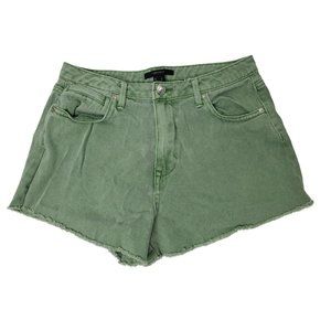 Forever 21 Womens 27 Green Jeans Shorts